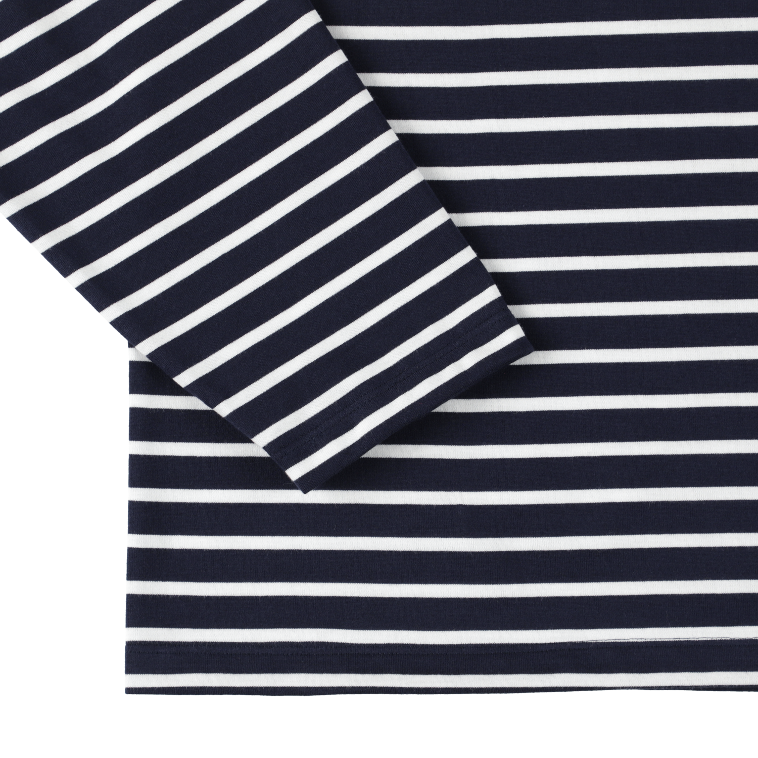 lite 'big LS tee' navy border