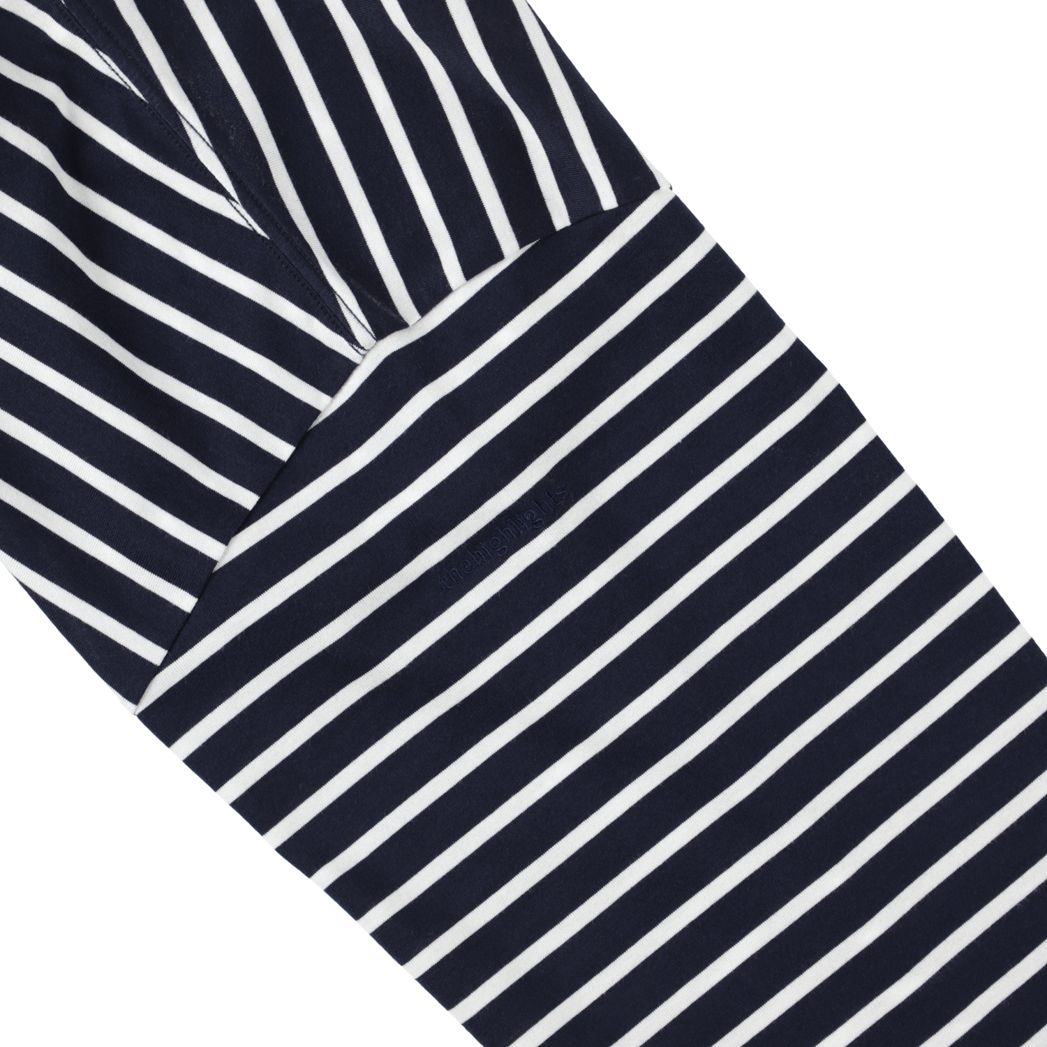 lite 'big LS tee' navy border