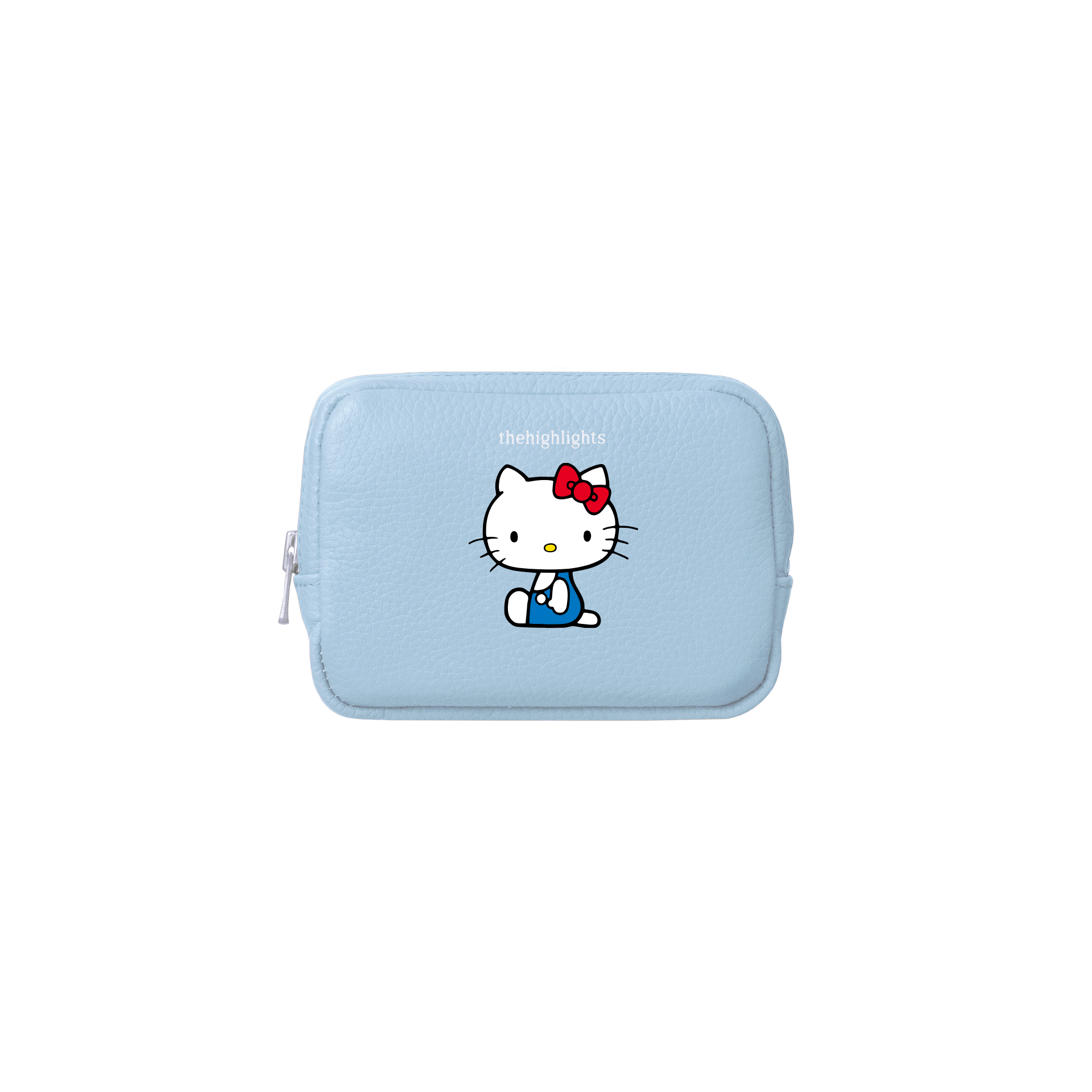 mini 'pouch' comet blue × HELLO KITTY