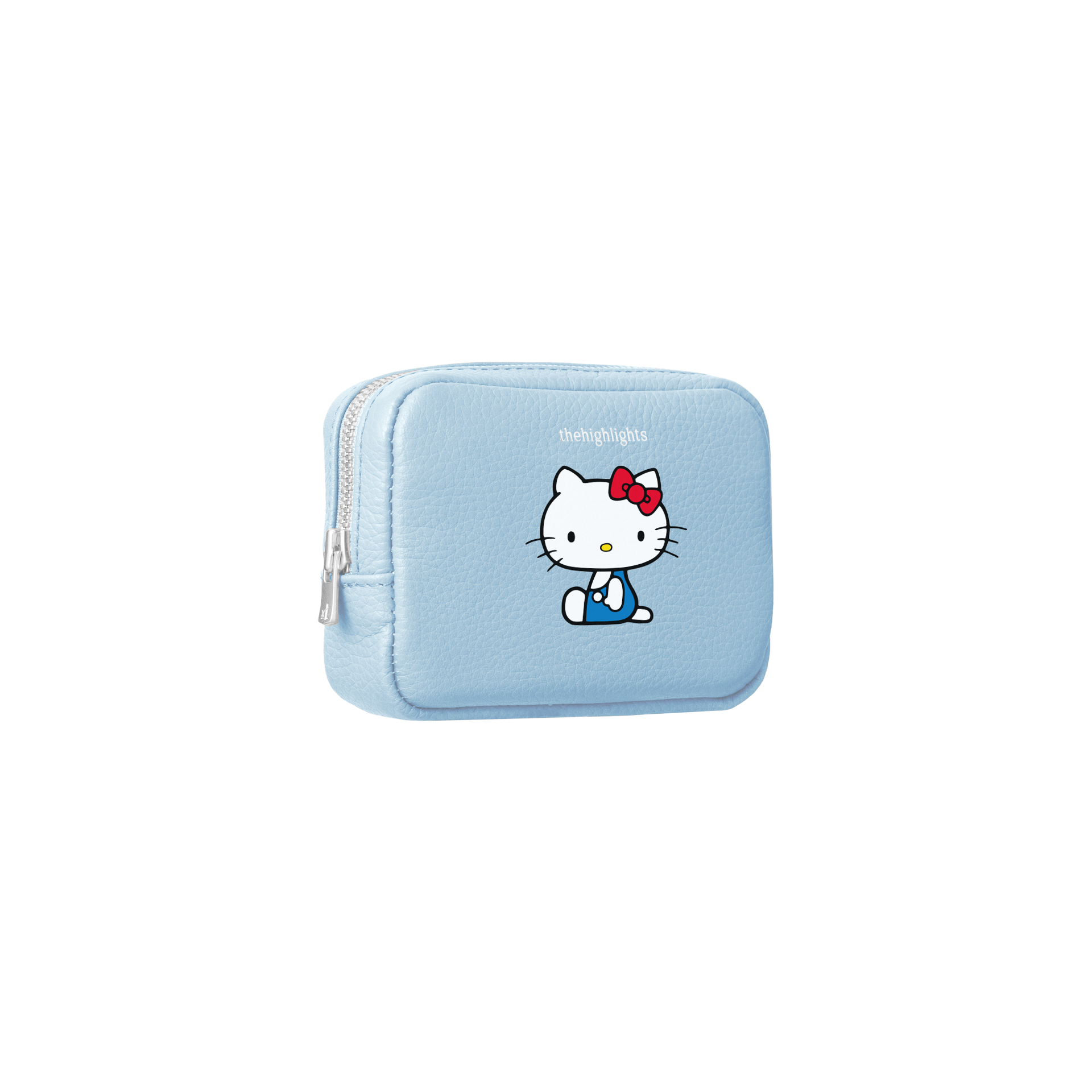 mini 'pouch' comet blue × HELLO KITTY