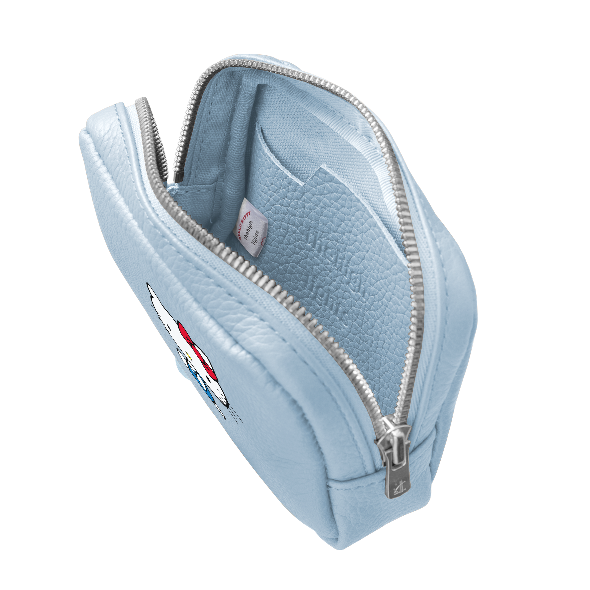 mini 'pouch' comet blue × HELLO KITTY