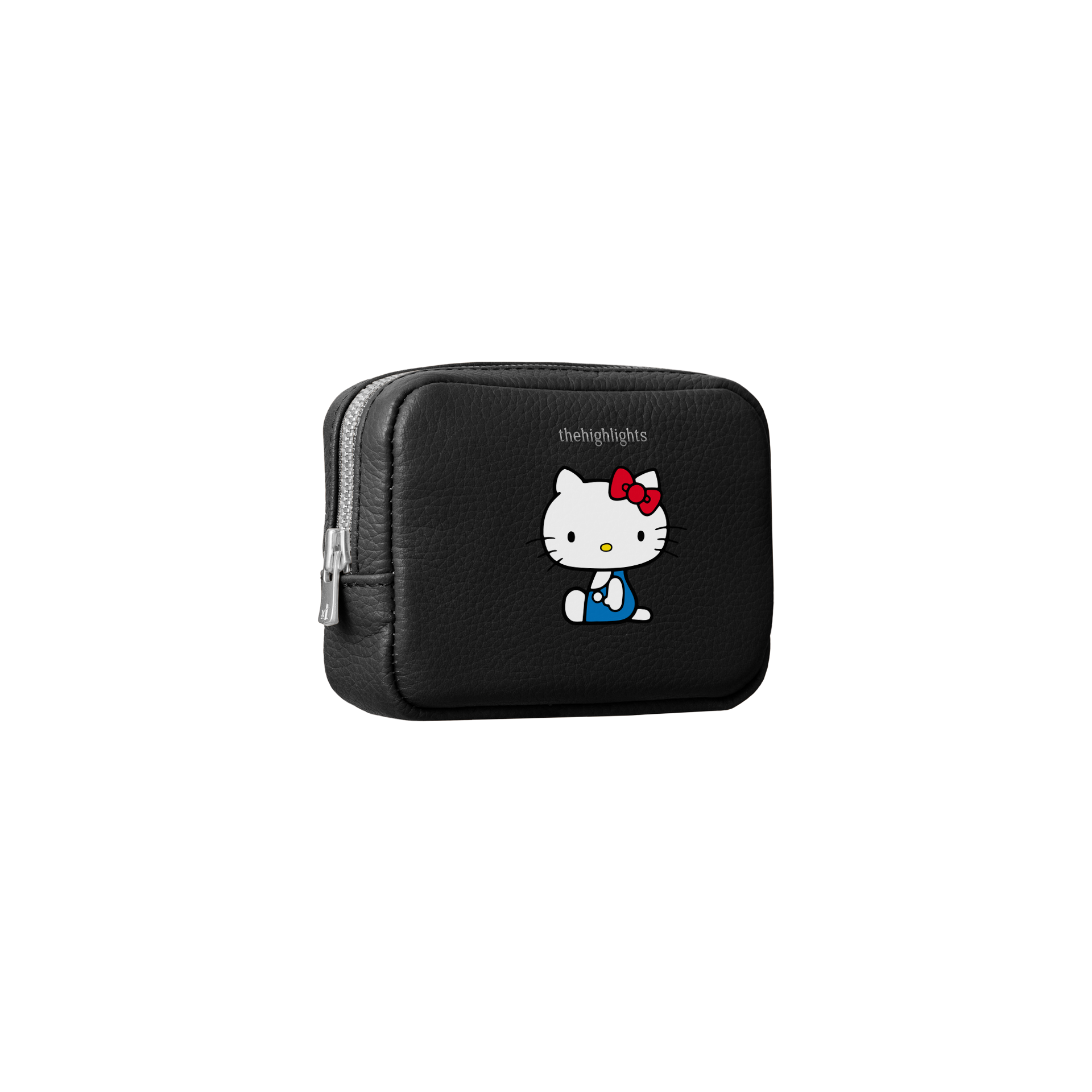 mini 'pouch' more black × HELLO KITTY