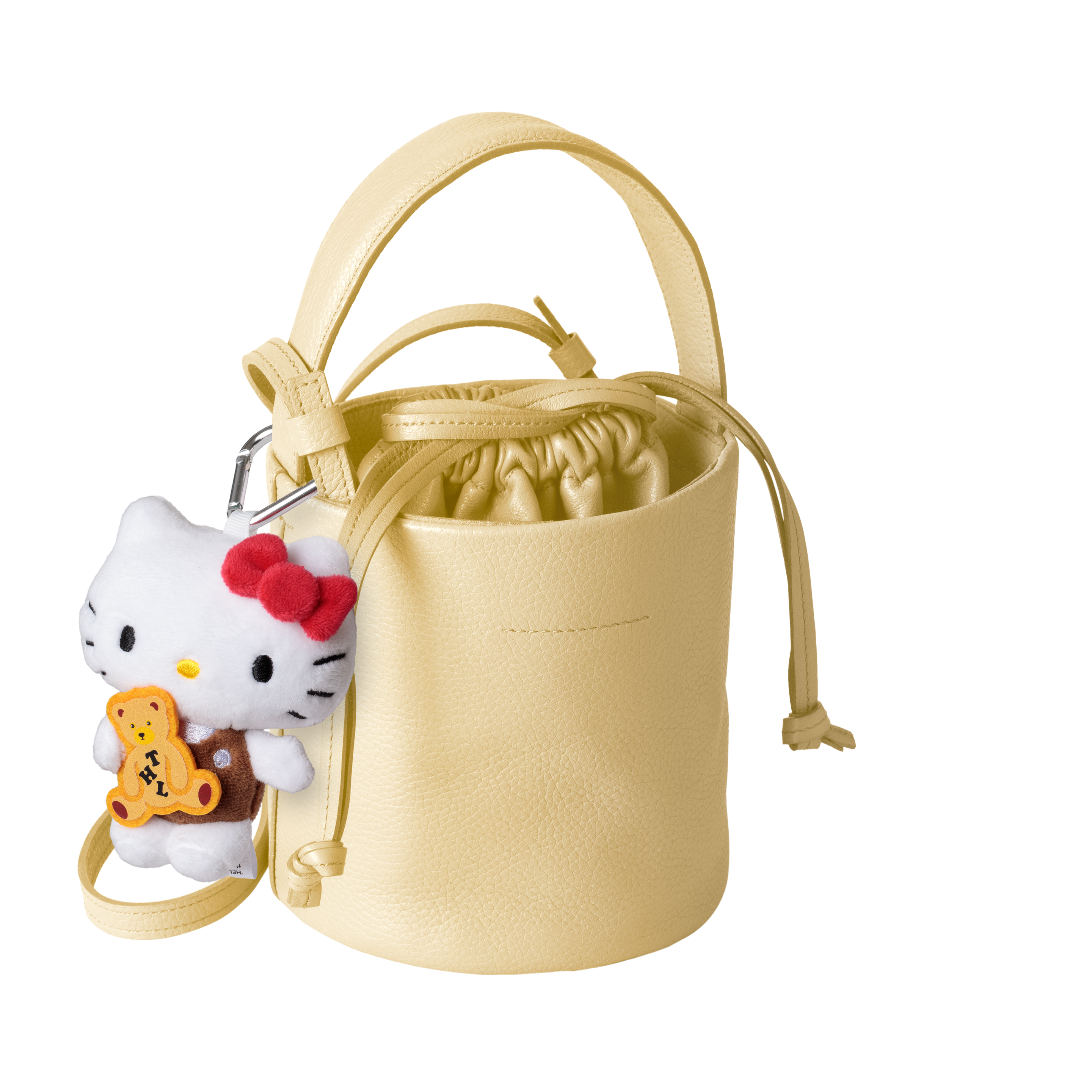 soft-toy 'charm' teddy × HELLO KITTY