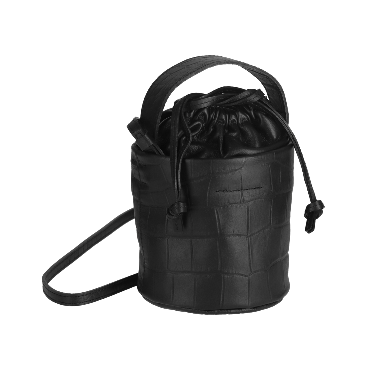 crocodile 'pot' black