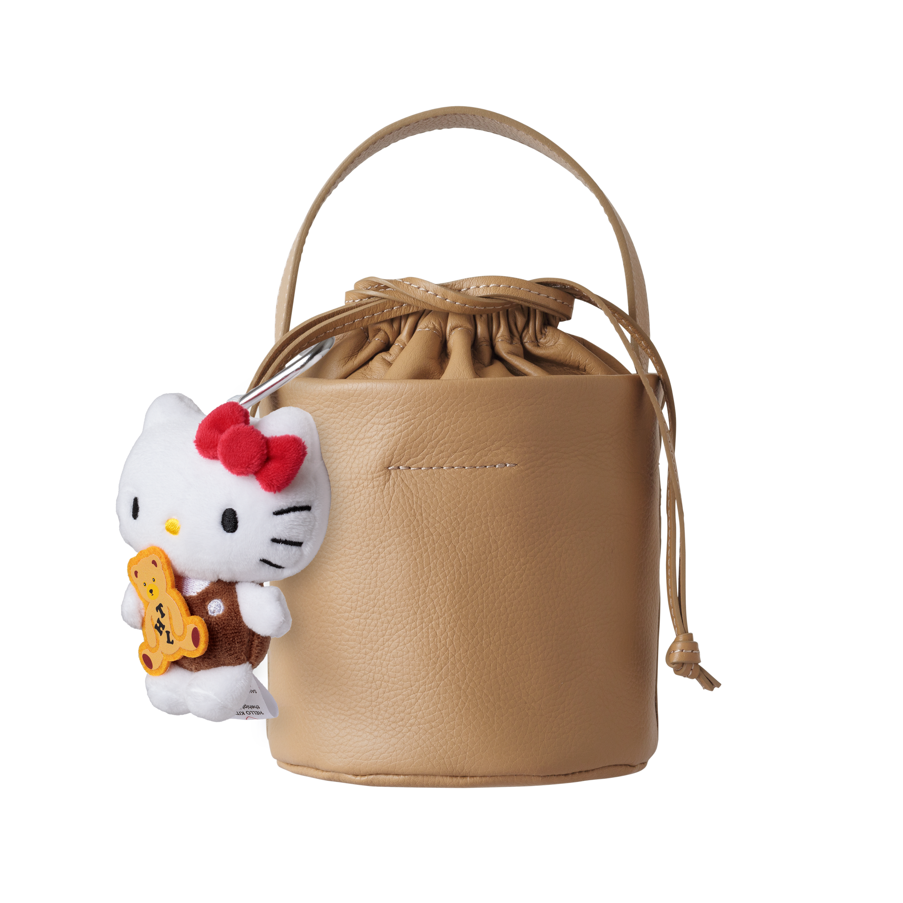 soft-toy 'charm' teddy × HELLO KITTY