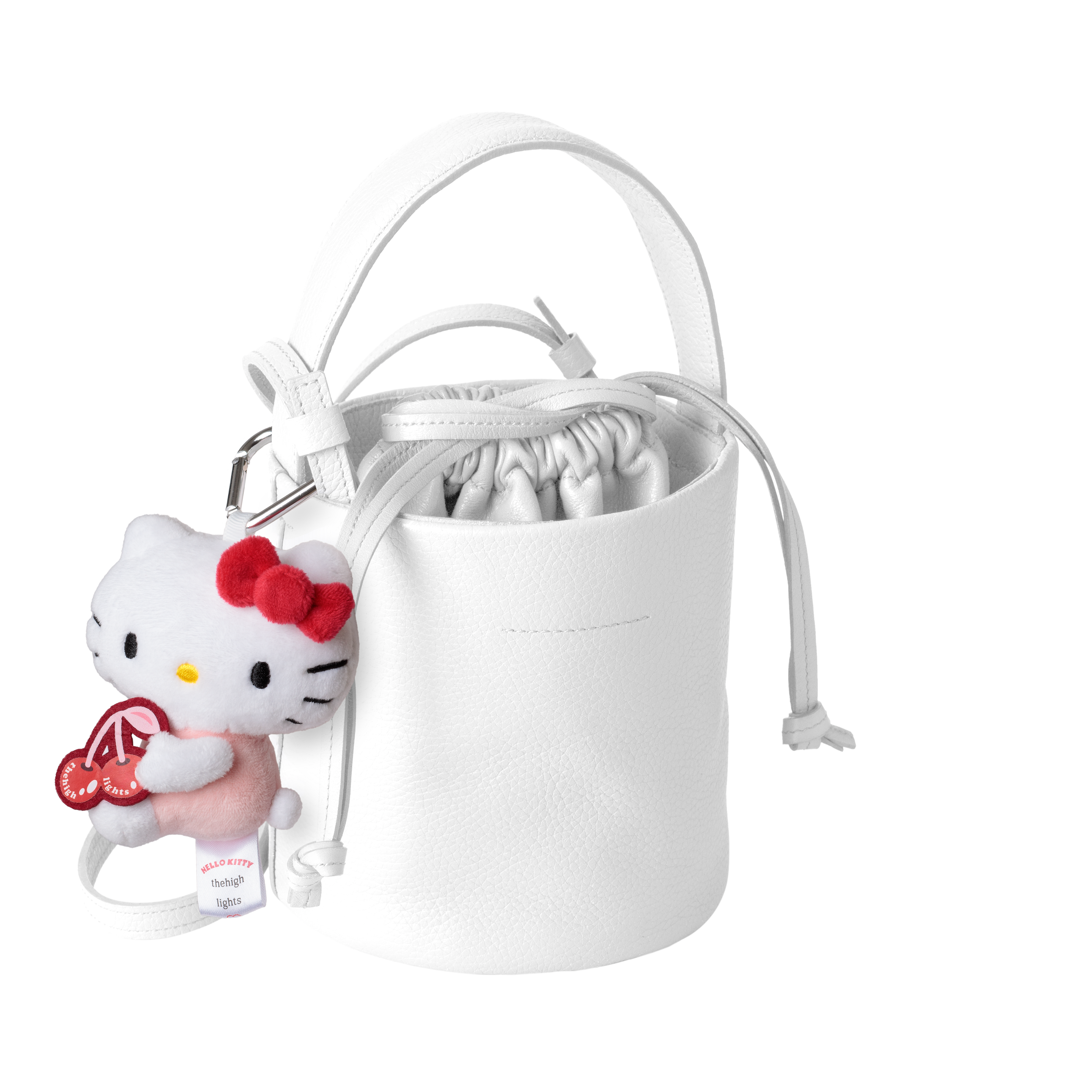 soft-toy 'charm' cherry × HELLO KITTY