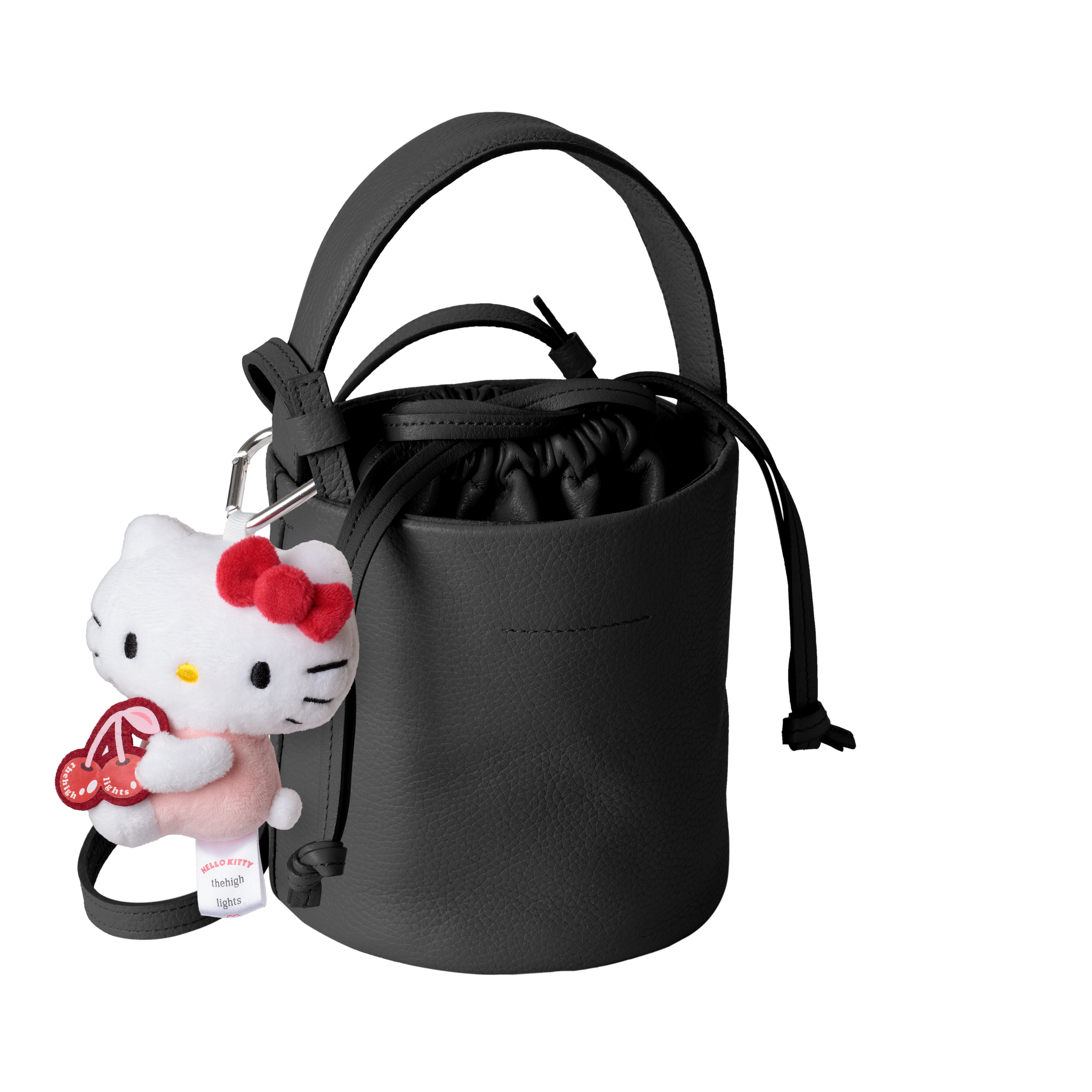 soft-toy 'charm' cherry × HELLO KITTY
