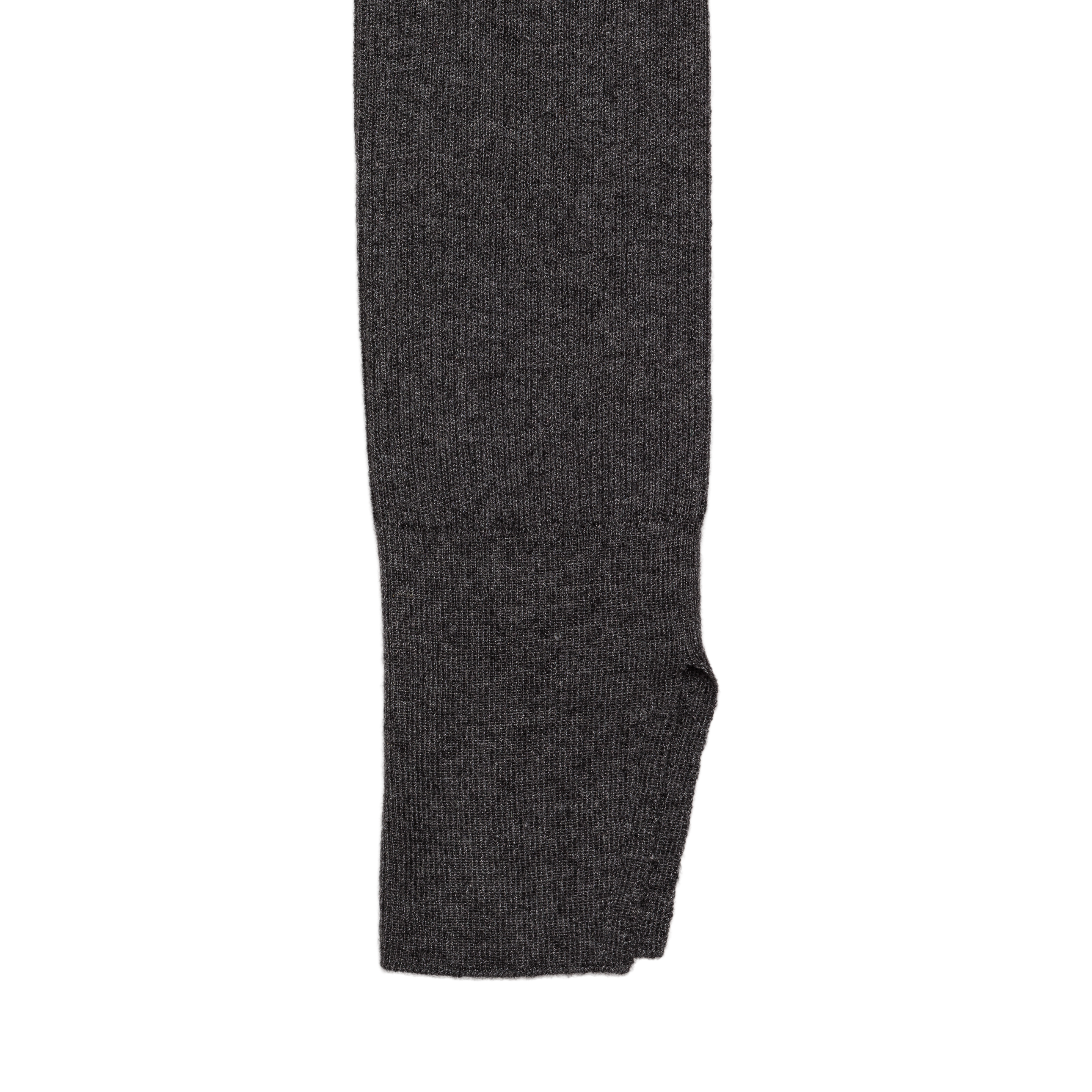 rib ‘knit’ henry-sweater charcoal gray