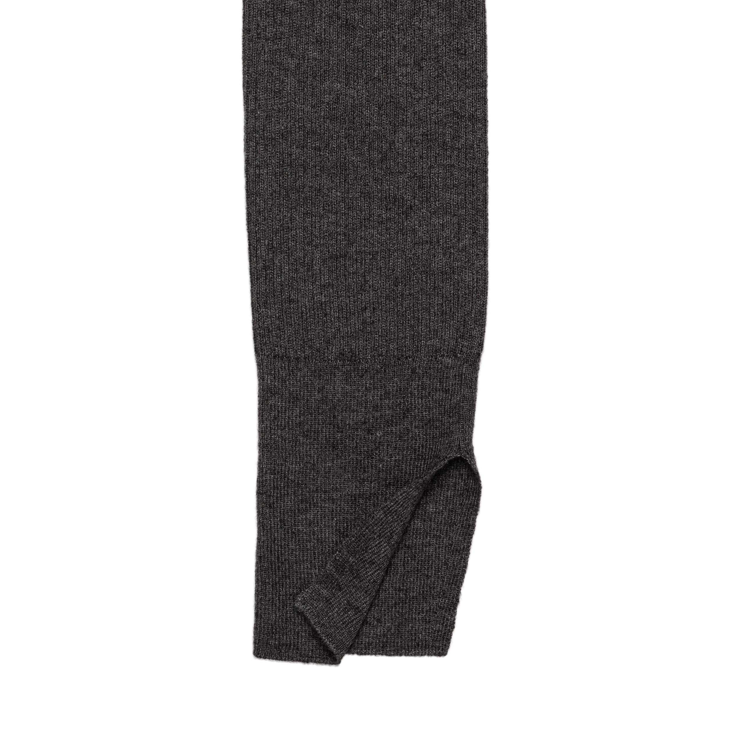 rib ‘knit’ henry-sweater charcoal gray