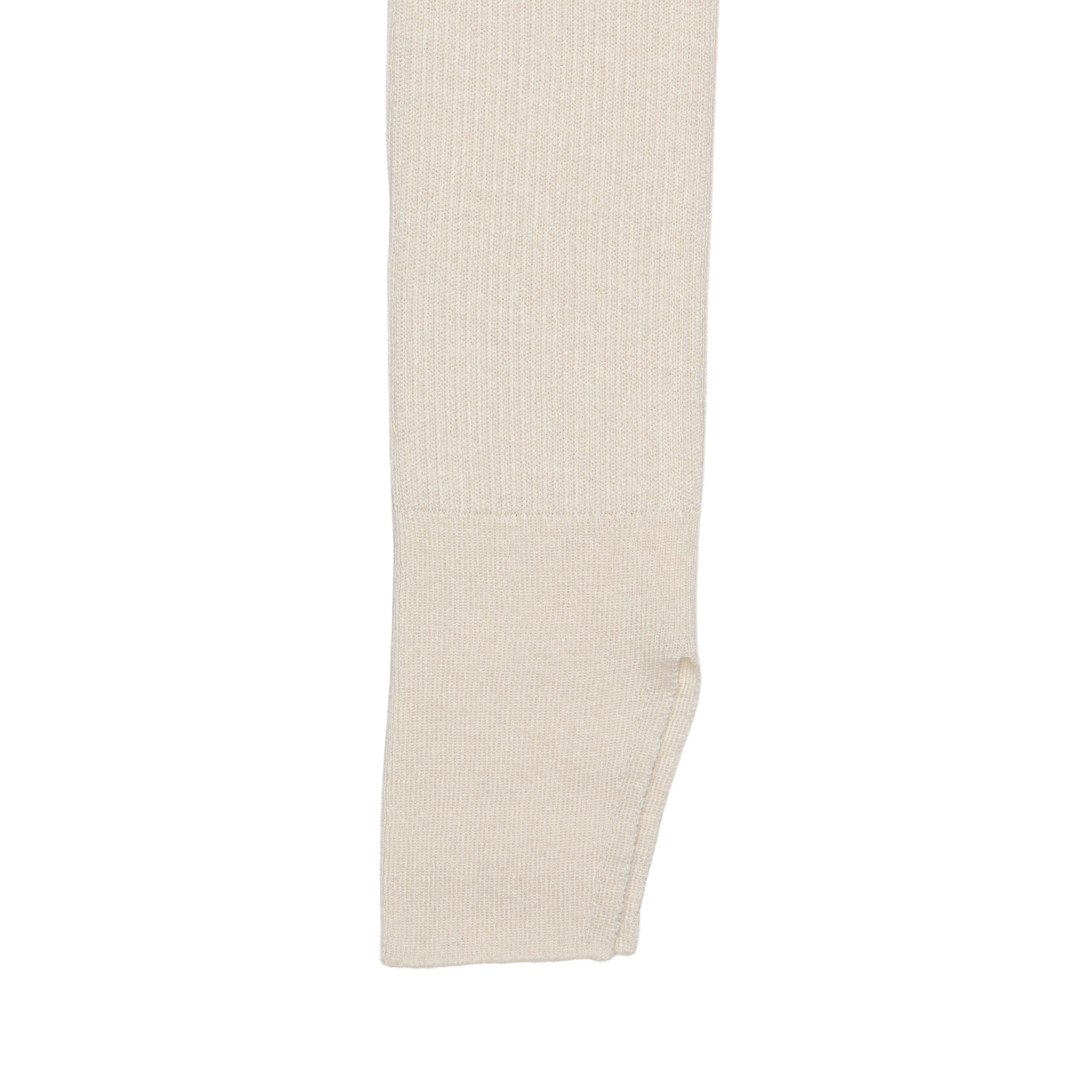 rib ‘knit’ henry-sweater white