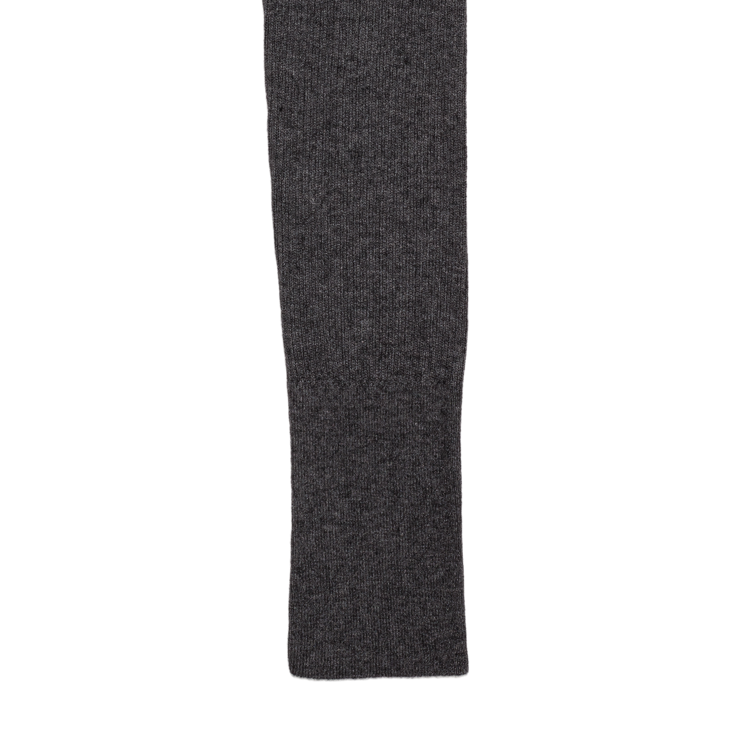 rib ‘knit’ polo-sweater charcoal gray