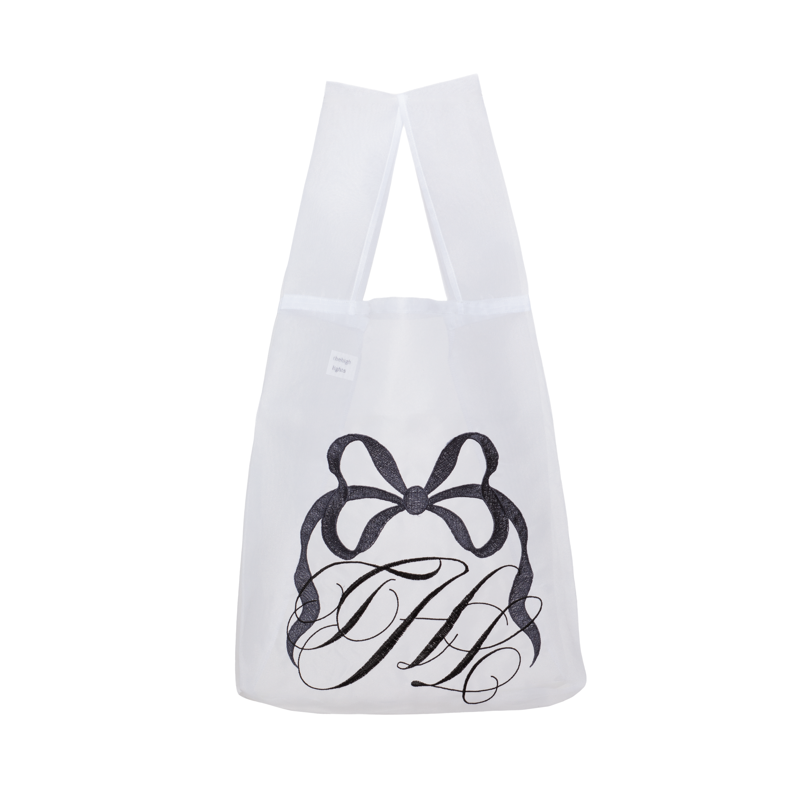 'supermarket' bag white