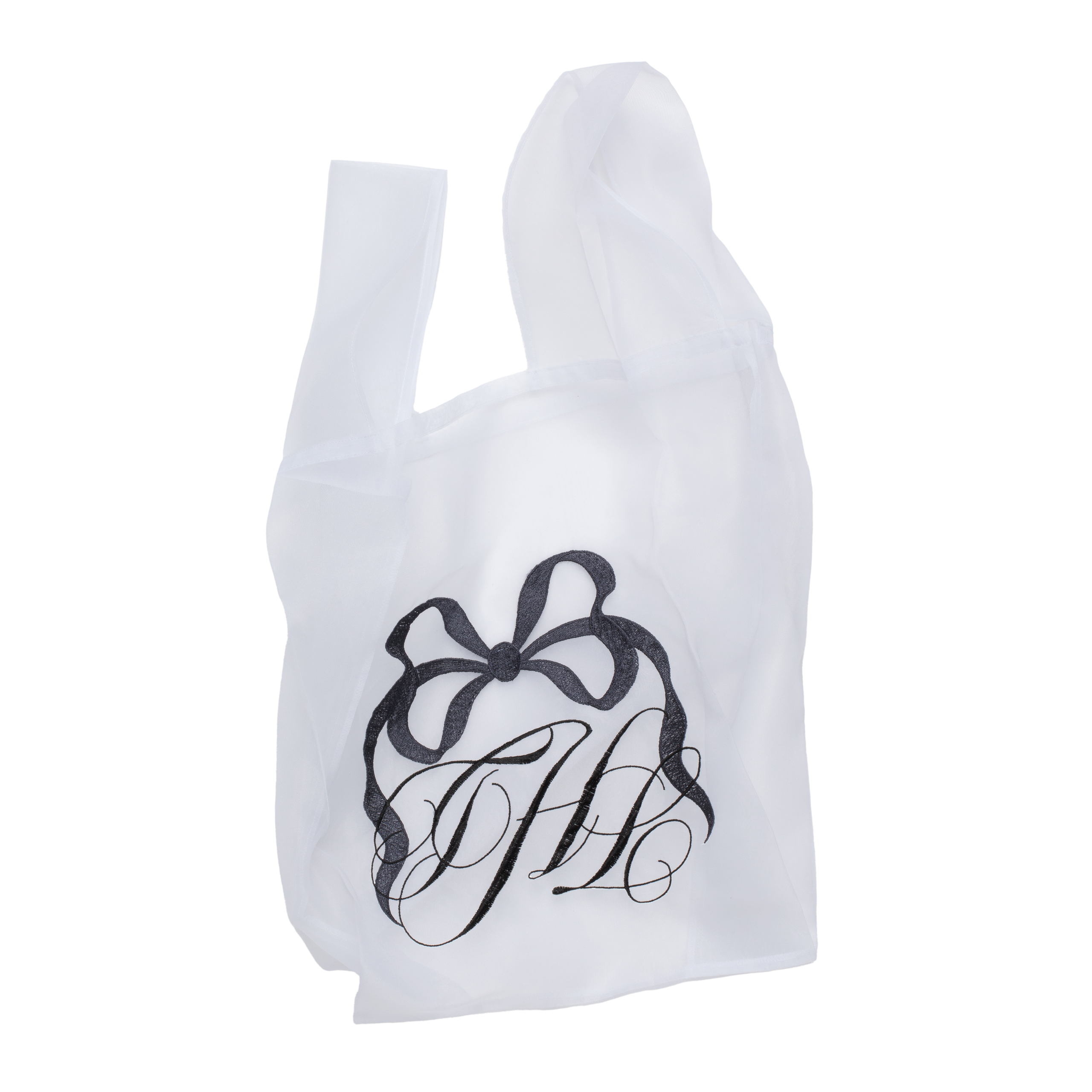 'supermarket' bag white