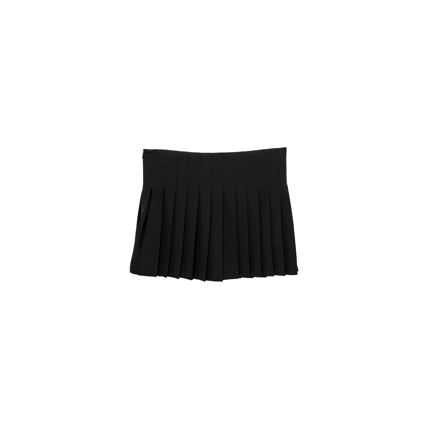 pleats 'skirt' mini black