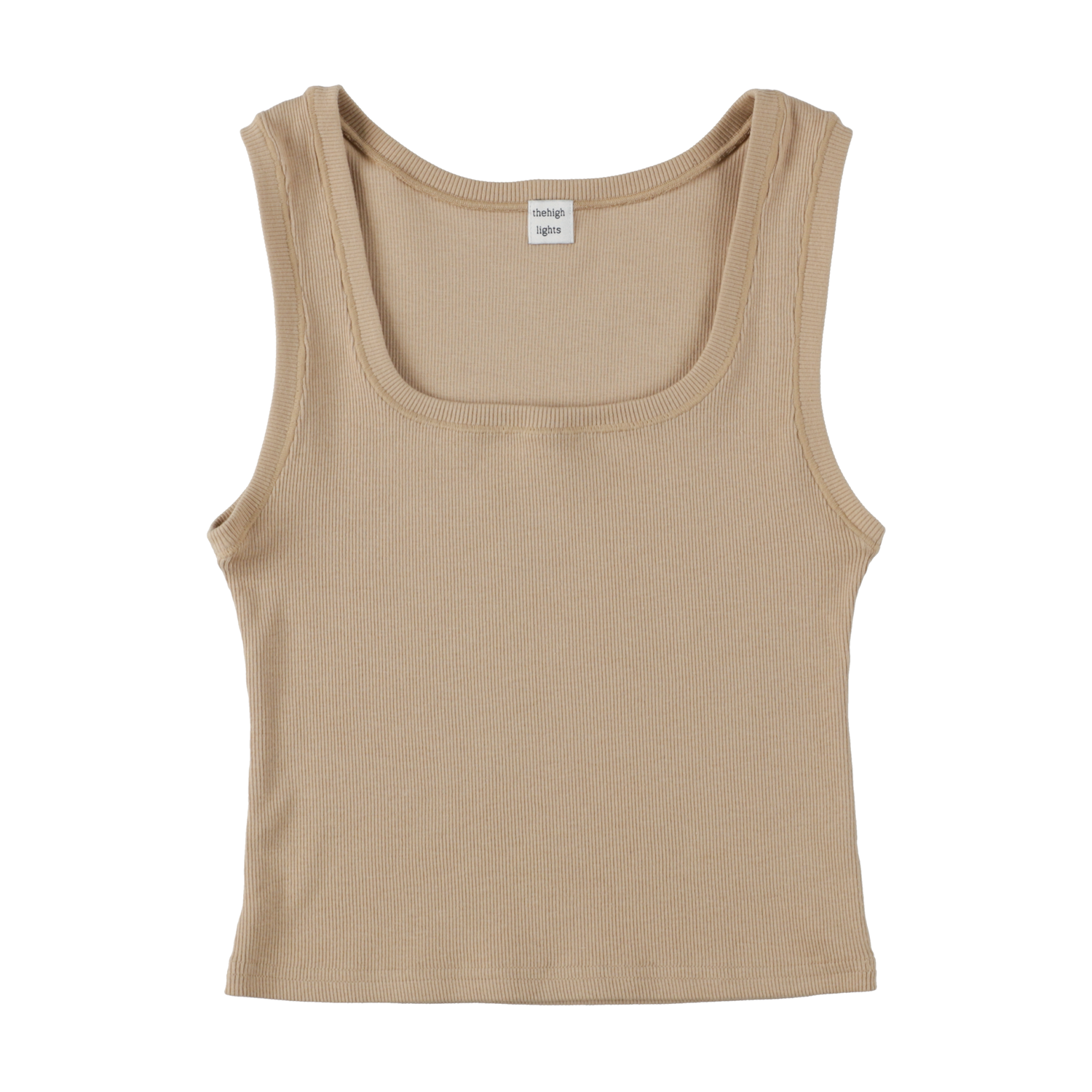square 'tank' beige – thehighlights