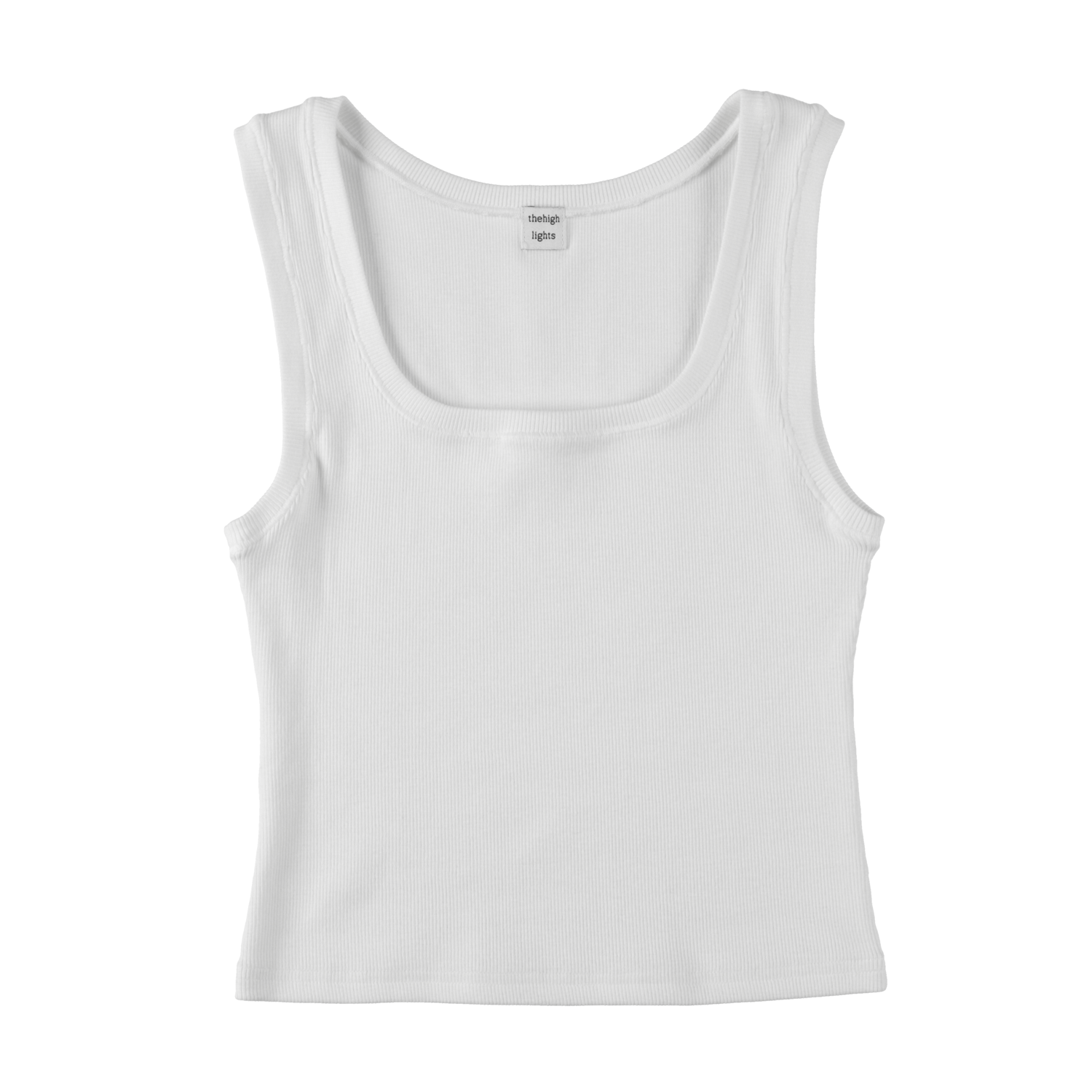 square 'tank' white