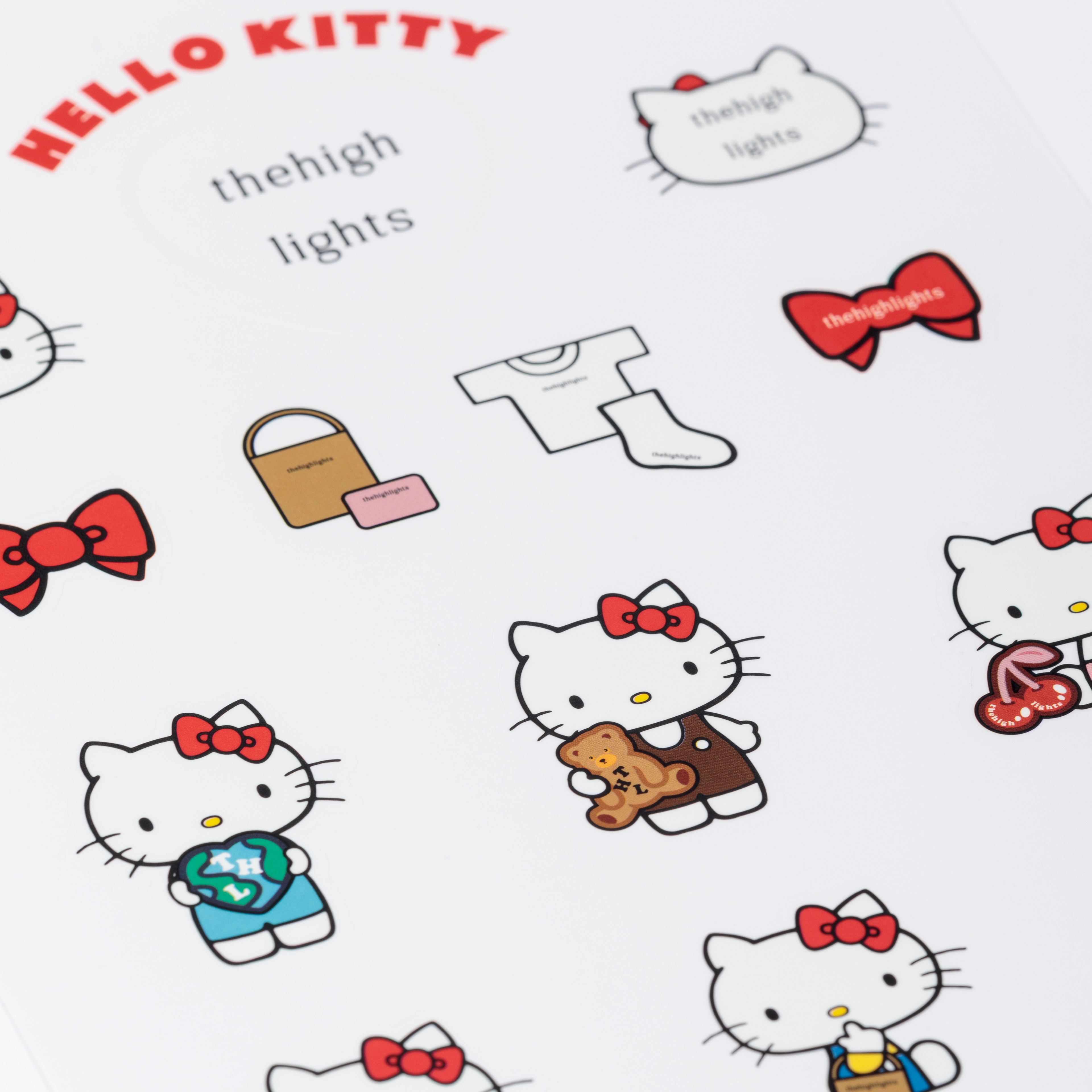 variety 'sticker' × HELLO KITTY