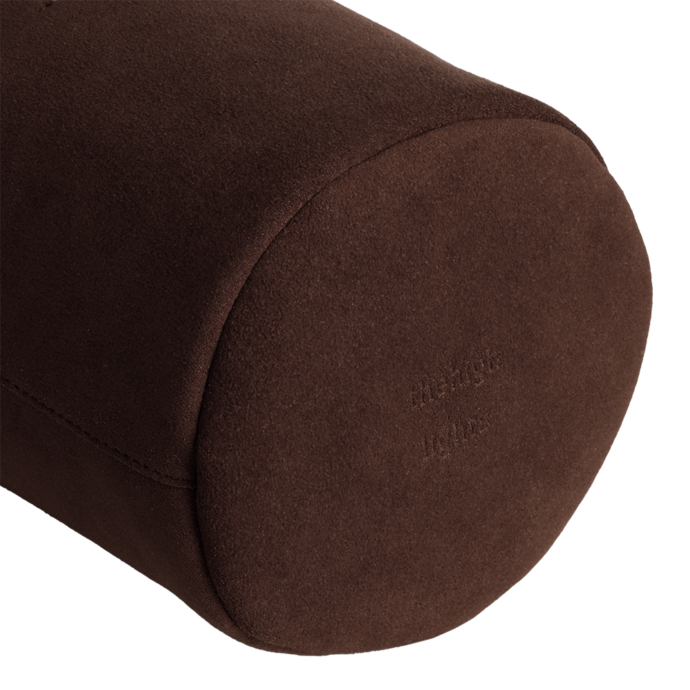 suede 'pot' brown