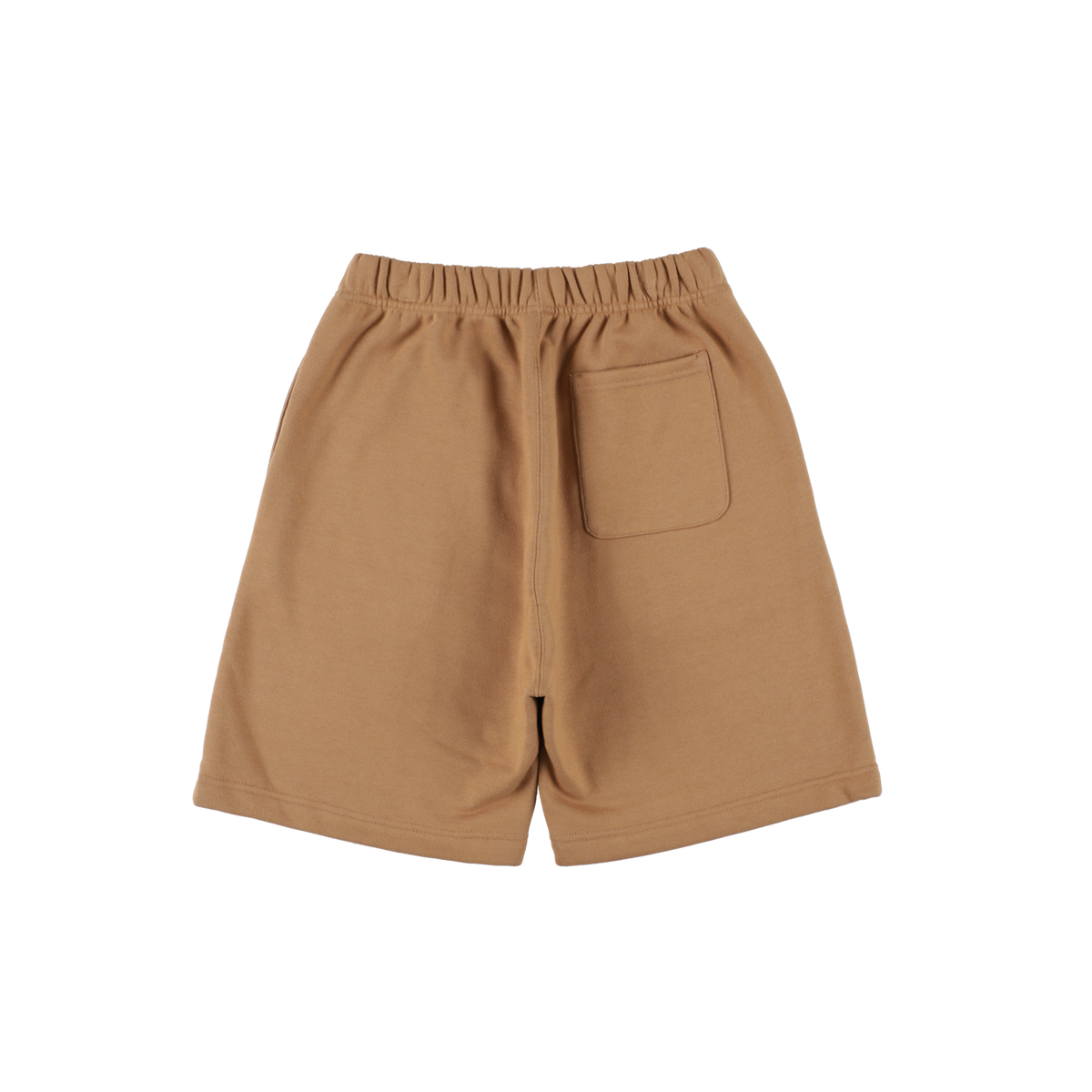 ‘sweat shorts’ camel beige