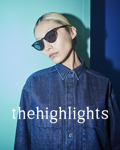 denim 'shirt-jacket' indigo denim