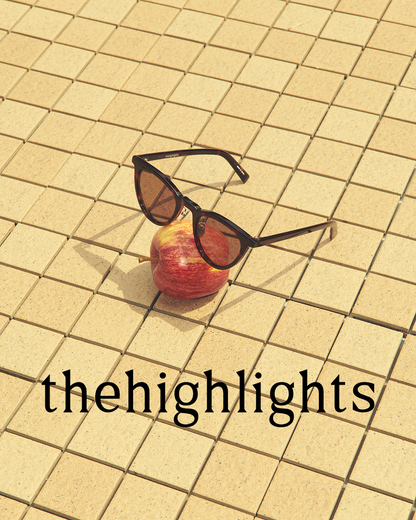 sunglasses 'cat-eye' demi