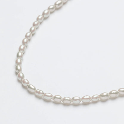 'necklace' glass pearl