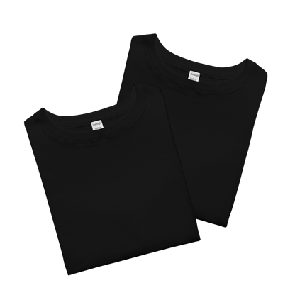 '2pack tee' light-fit T-shirt black