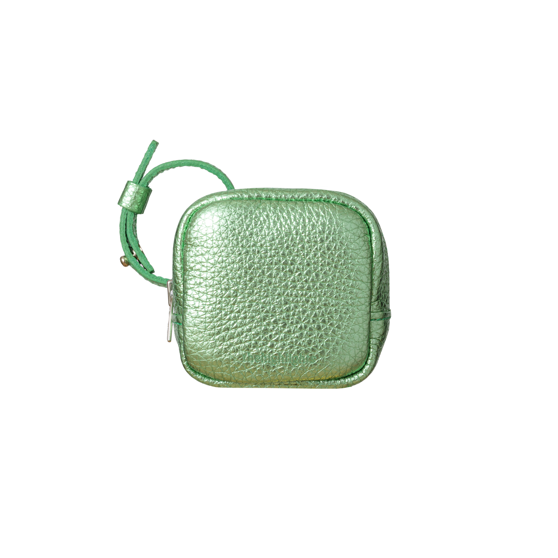 'bot' metallic green silver