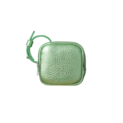 'bot' metallic green silver