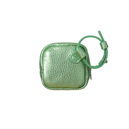 'bot' metallic green silver