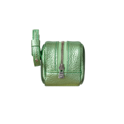 'bot' metallic green silver