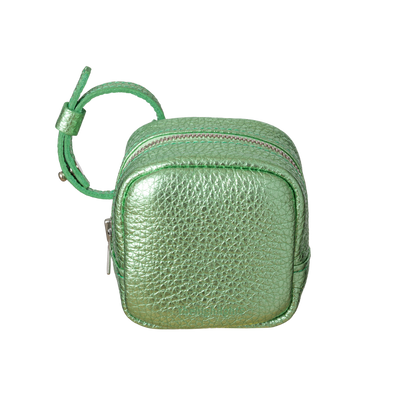 'bot' metallic green silver