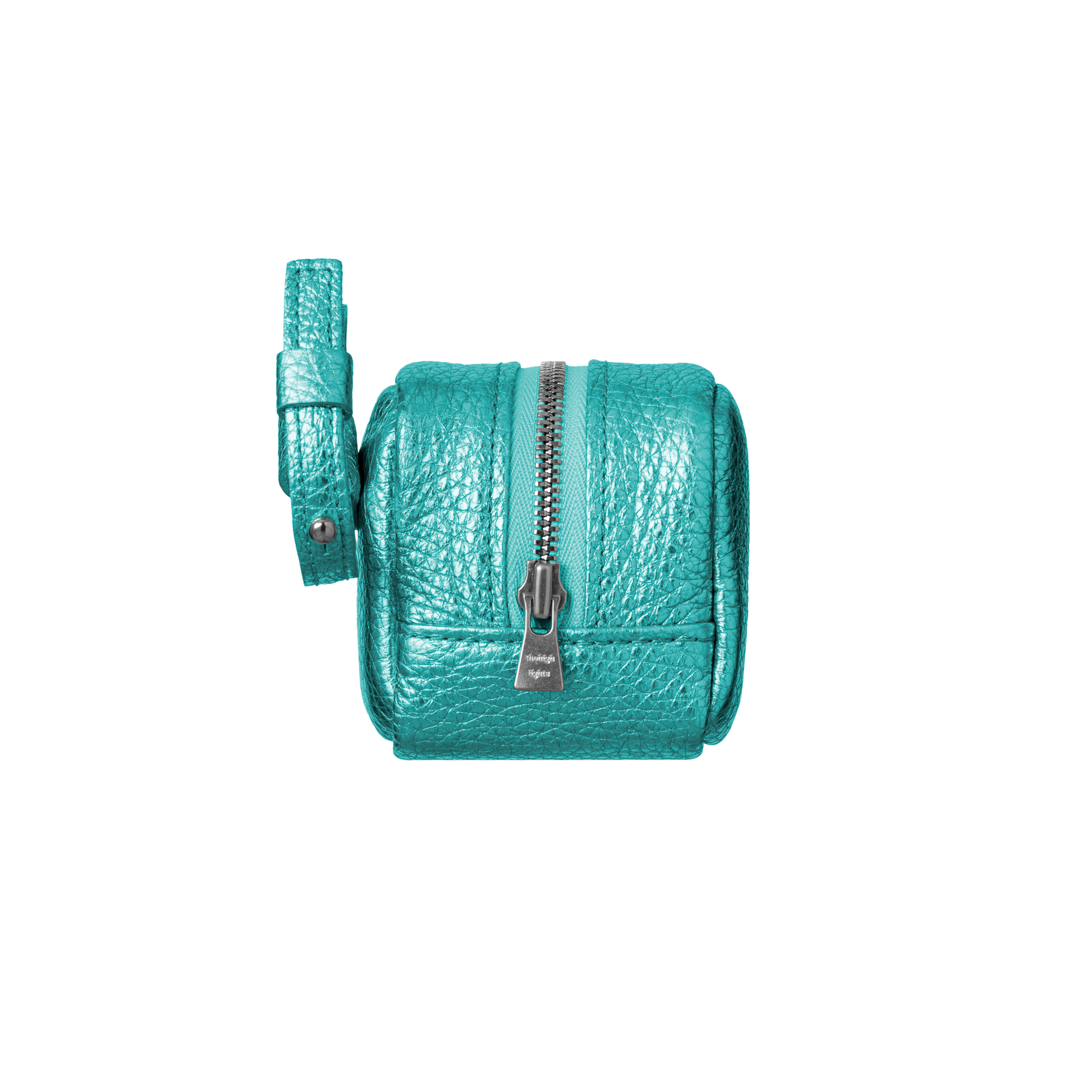 'bot' metallic blue silver