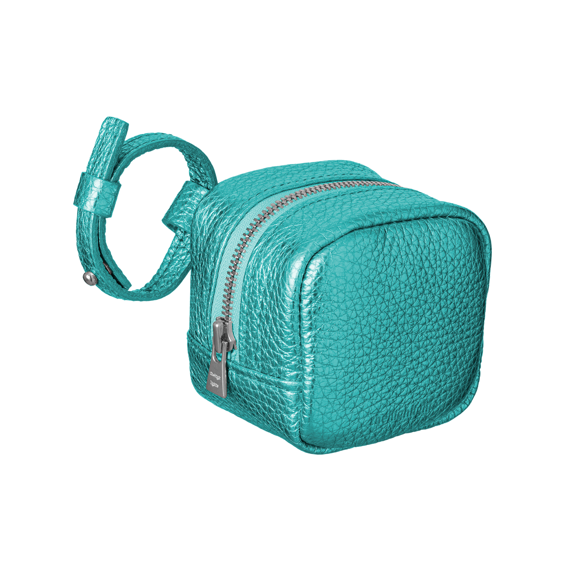 'bot' metallic blue silver