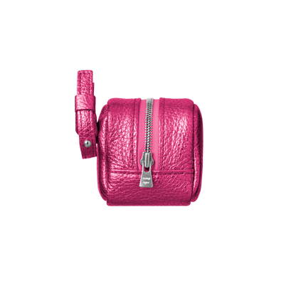 'bot' metallic pink silver