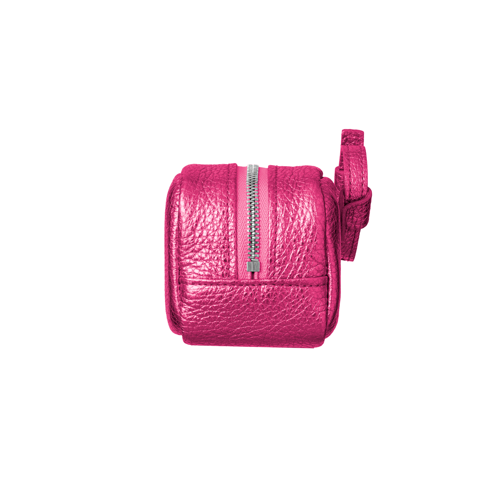 'bot' metallic pink silver