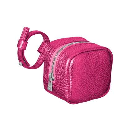 'bot' metallic pink silver