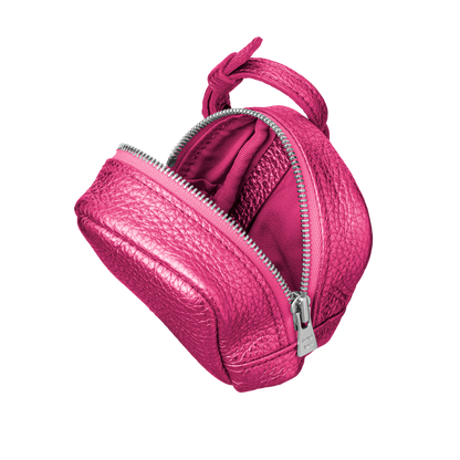 'bot' metallic pink silver