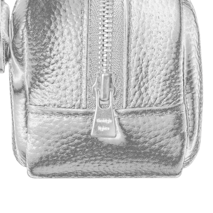 'bot' metallic silver