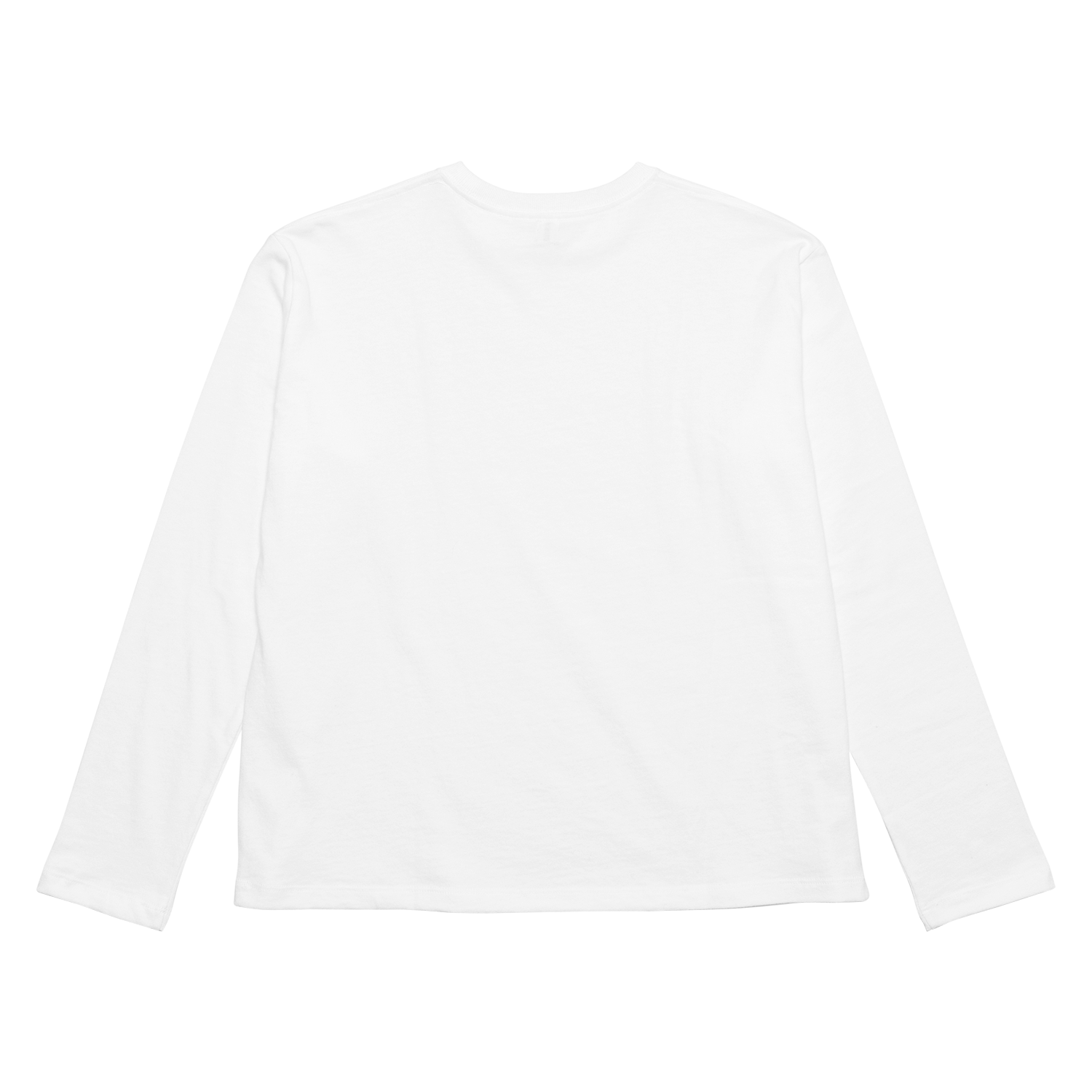 2Pack L/S T-Shirt (白黒各1枚ずつ） Lサイズ 左裾下ロゴ
