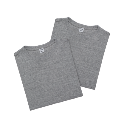 '2pack tee' light-fit T-shirt gray