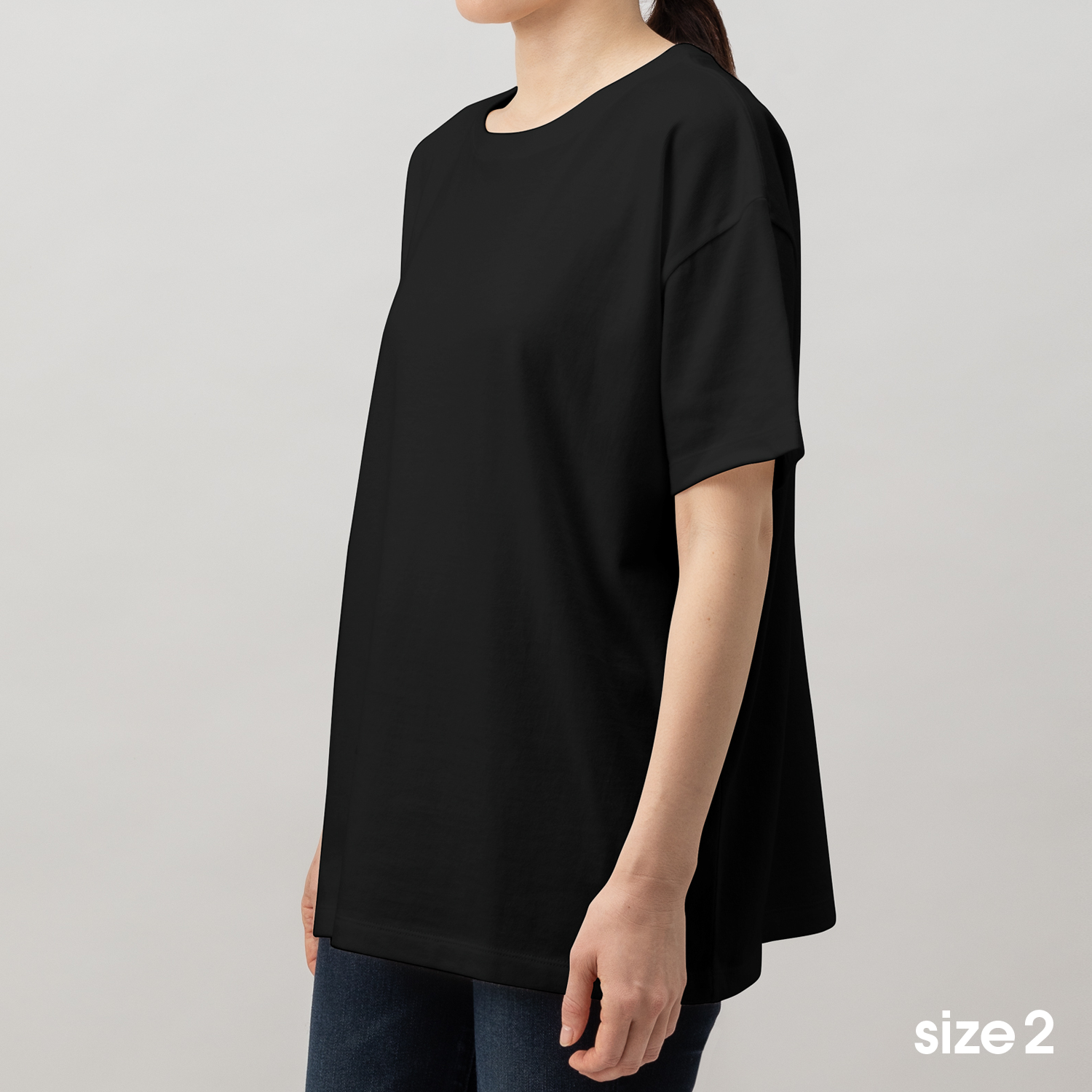 '2pack tee' light-fit T-shirt gray