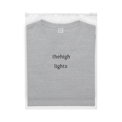 '2pack cropped tee' light-fit T-shirt gray