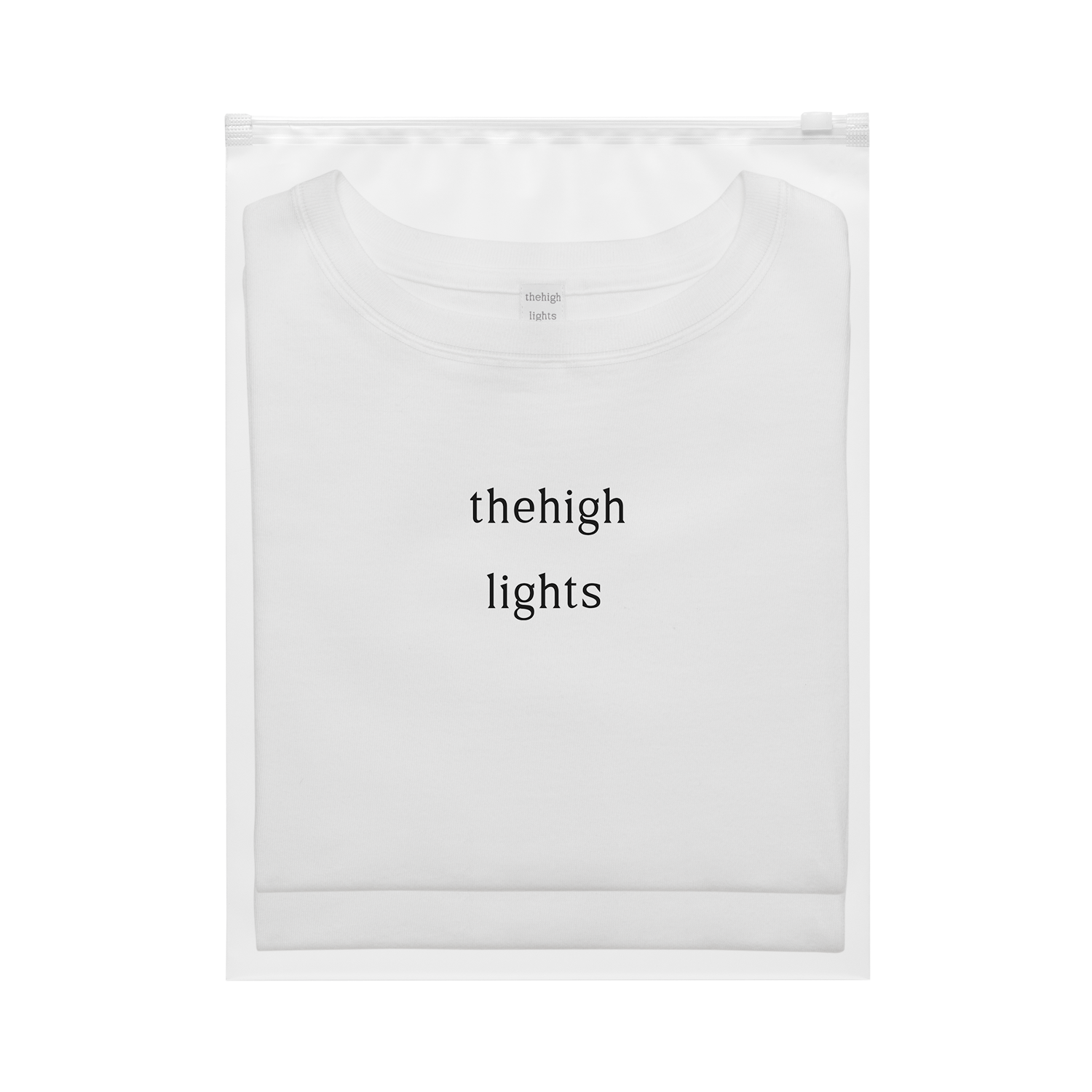 '2pack tee' light-fit T-shirt white