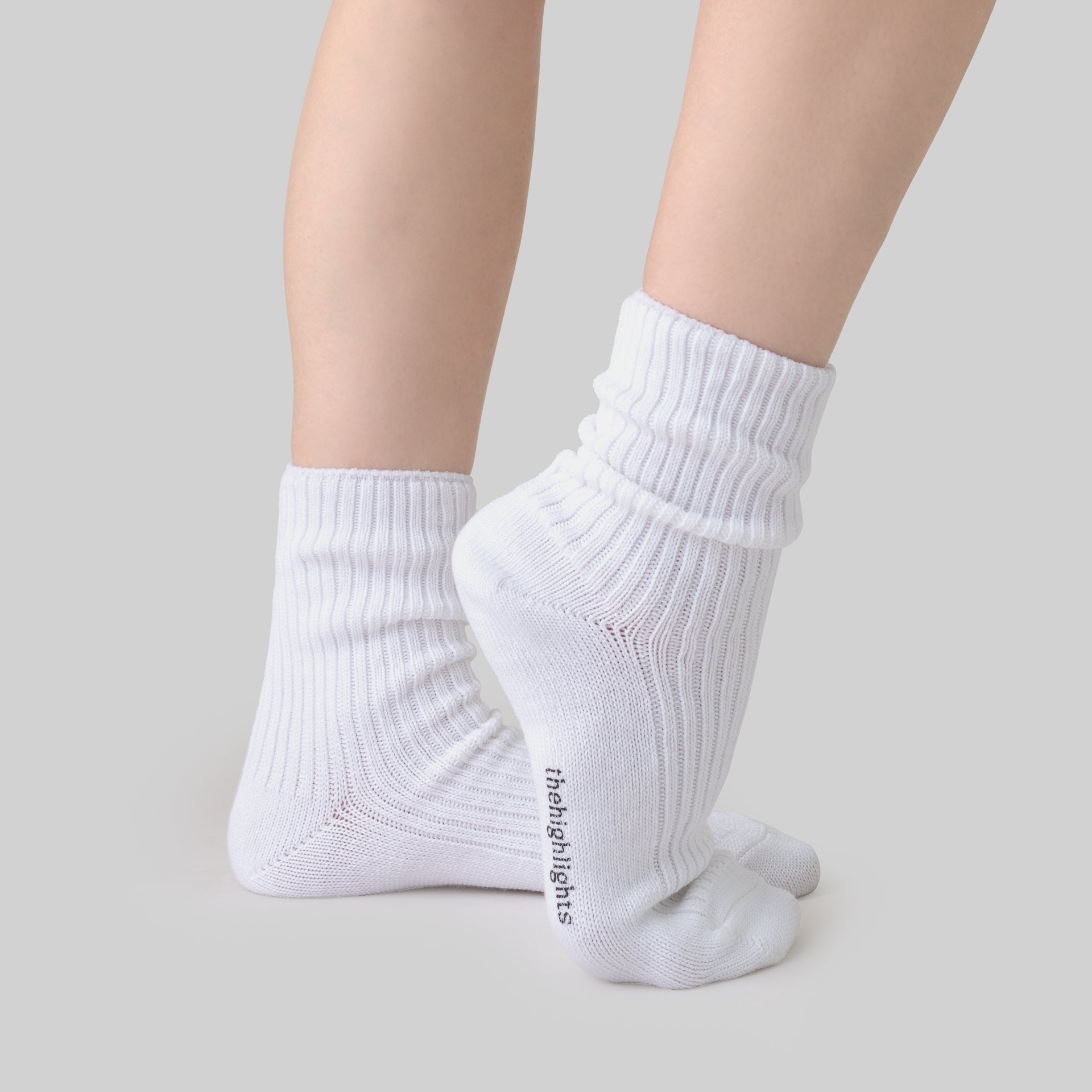'2pair socks' heavy-duty cotton socks white