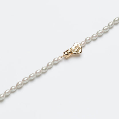 'necklace' glass pearl