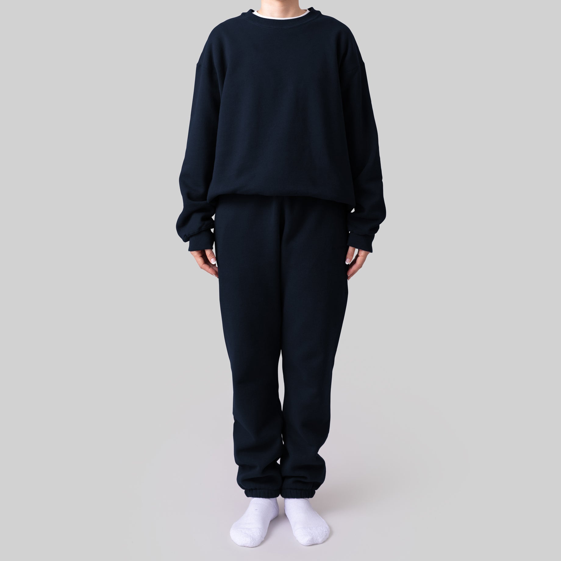 '3piece sweat' ink navy［3rd edit.］