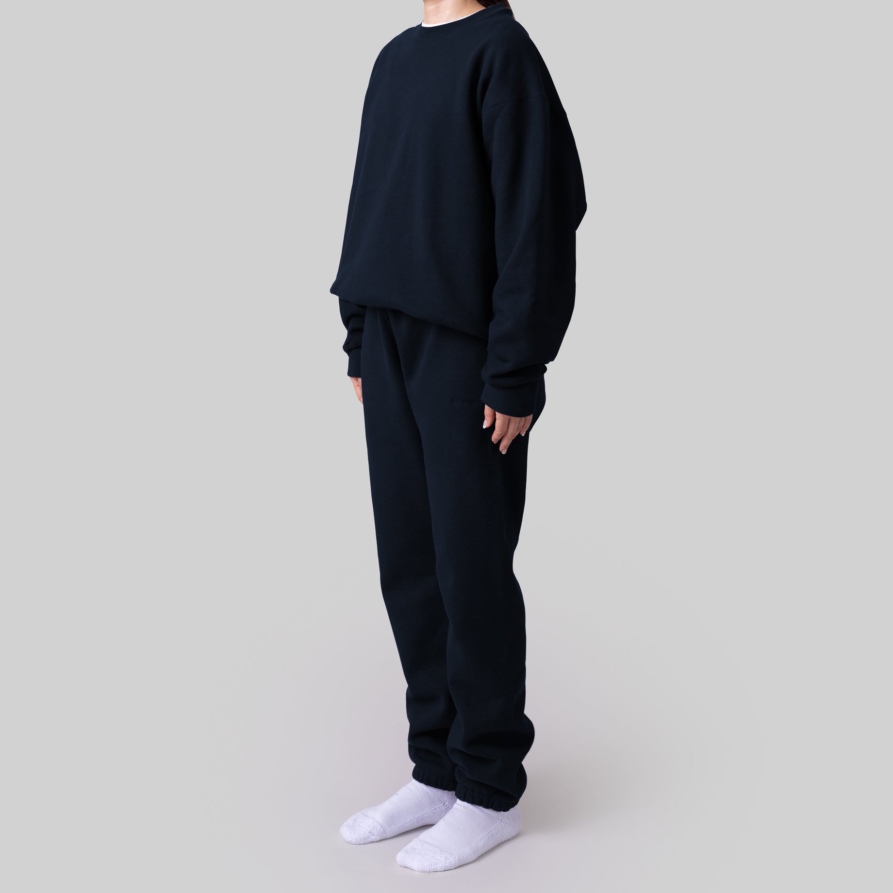 '3piece sweat' ink navy［3rd edit.］