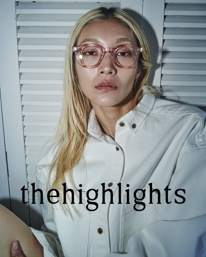 sunglasses 'peach' clear pink