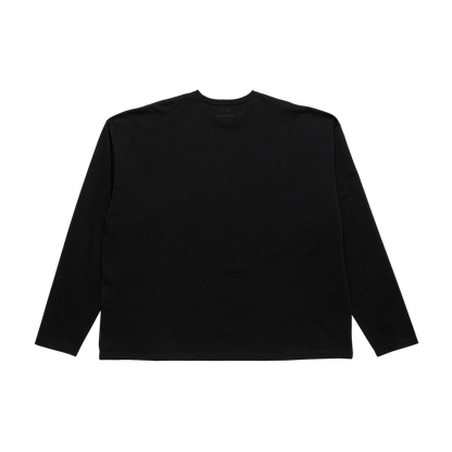'big LS tee' black